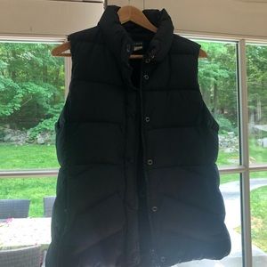 J.Crew Navy Blue Down Vest